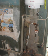 Монтаж труб водопровода в квартире г.Часов Яр ул. Горняков